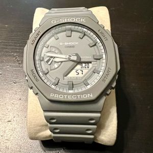 Casio G-Shock Casioak grey analog digital watch GA2110ET-8A